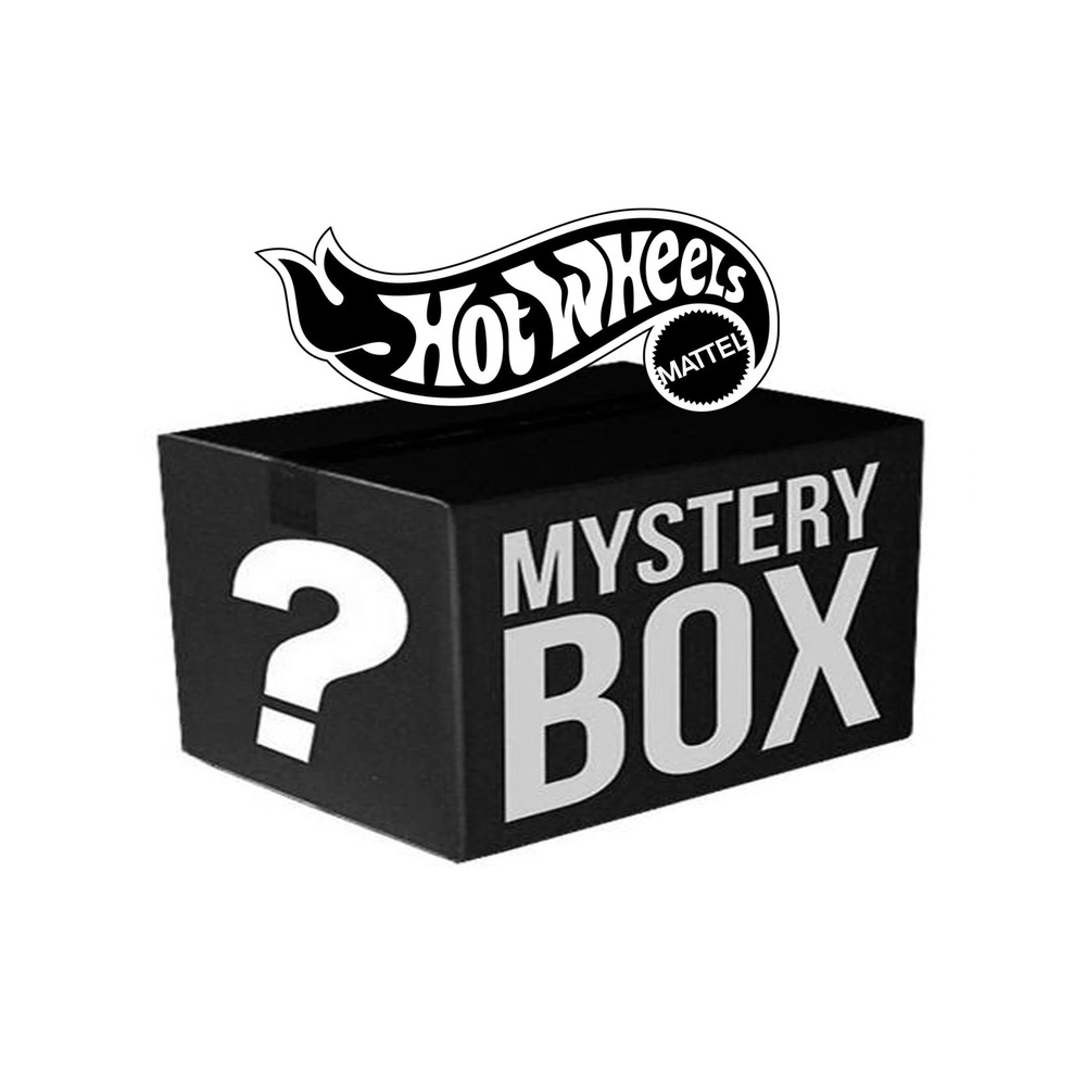 HOTWHEELS MYSTERY BOX!! 8 CARS WITH A CHANCE‎ FOR A TREASURE HUNT! *All SEALED*